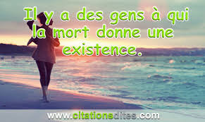 La seul facon d'éxister...